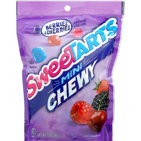 Sweet Tarts Chewy Candy, Berries & Cherries, Mini (12 oz) - Instacart