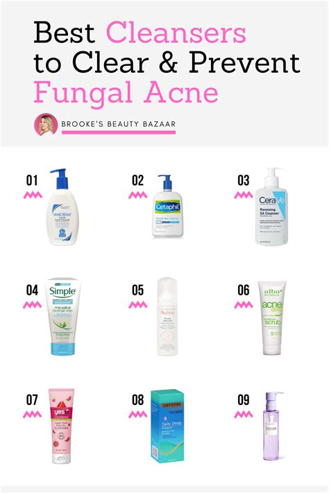 Best Facial Cleansers for Fungal Acne-Prone Skin | Best facial cleanser ...