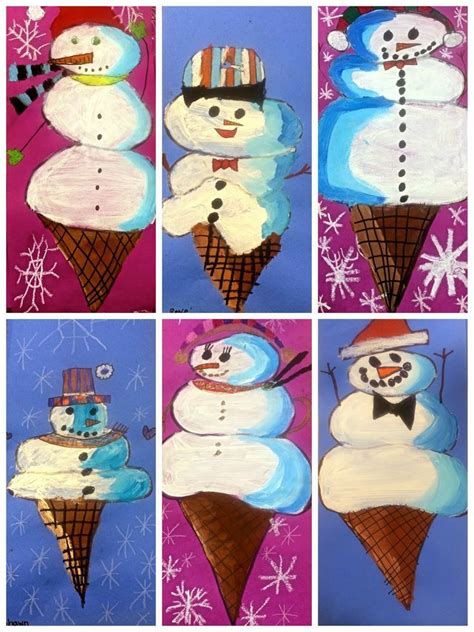 Christmas Art Ideas 2nd Class