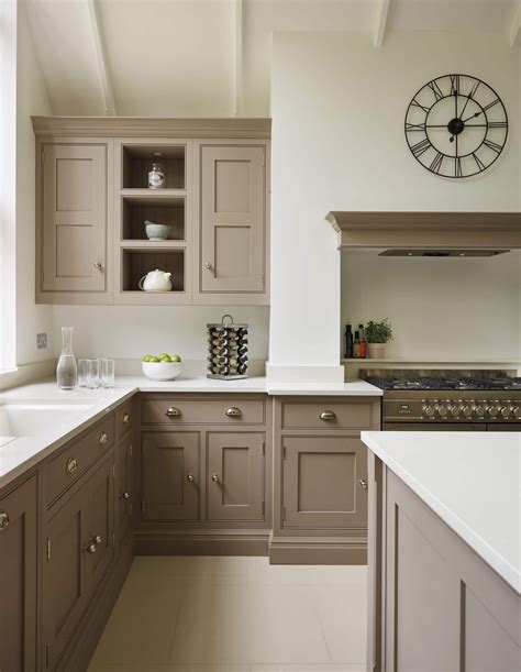 Classic Shaker Kitchen | Tom Howley | Beige kitchen, Taupe kitchen ...