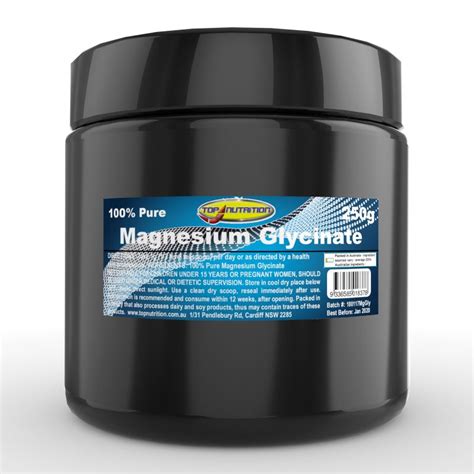 Magnesium Glycinate – Top Nutrition