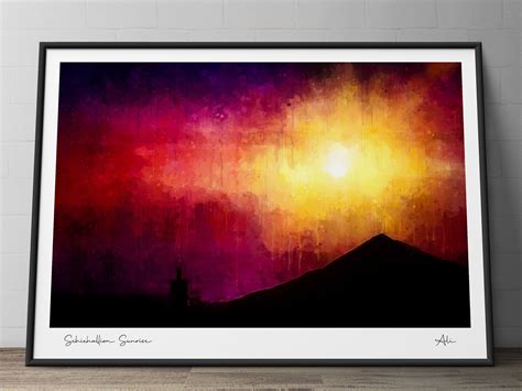 Schiehallion Sunrise print