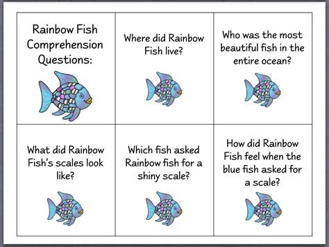 Let's Talk!: The Rainbow Fish (Page 2) | Activites Based On Books ...