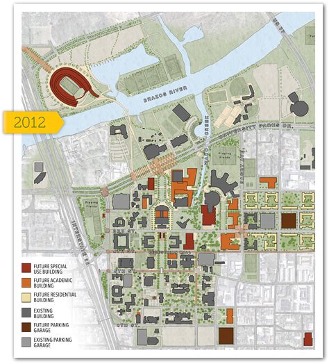 Baylor University Campus Map - Map Of Amarillo Texas