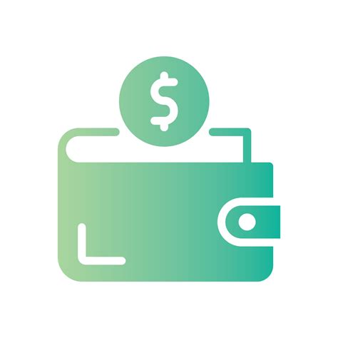 wallet money gradient icon 4292085 Vector Art at Vecteezy