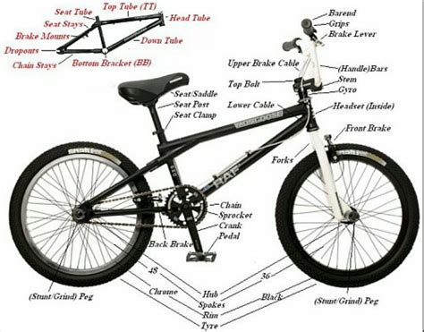 Parts On A Bmx Bike - BMXLC