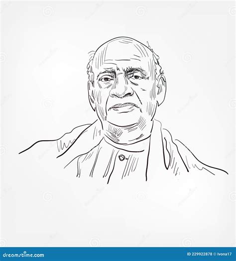 Vallabhbhai Jhaverbhai Patel, Endeared As Sardar Patel Famous Indian ...