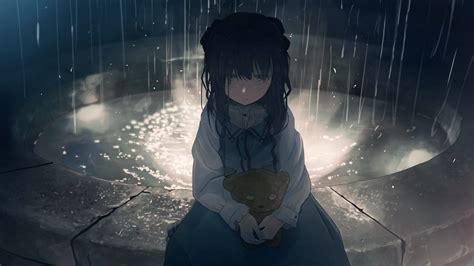 Alone Wallpaper Anime Sad Hd : Anime Girl Alone Crying 4k Wallpaper ...