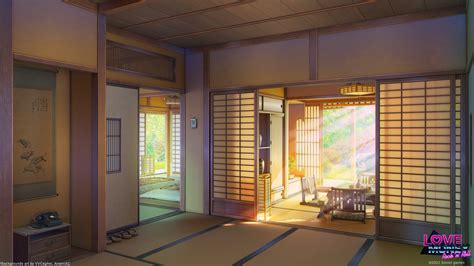 ArtStation - Interior of Japanese village house all version