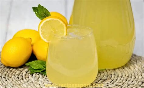 Homemade Lemon Juice Recipe: A Refreshing And Healthy Delight