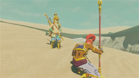 BotW Gerudo Desert Leviathan Bones Side Quests - YouTube