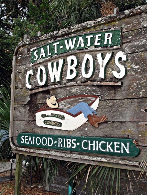 SaltWater Cowboy restaurant,St Augustine beach.Florida | Florida ...