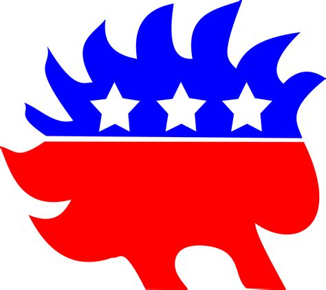 Download Libertarian Party, Porcupine, Usa. Royalty-Free Vector Graphic ...