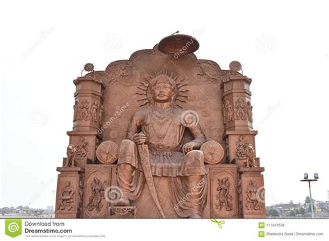 King Vikramaditya Statue, Ujjain. Madhya Pradesh Stock Photo - Image of ...