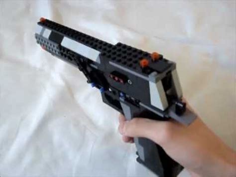 Lego Desert Eagle (working) - YouTube