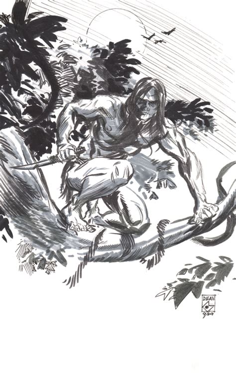 Tarzan sketch by deankotz on DeviantArt