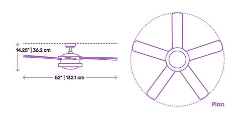 Measure Ceiling Fan Size