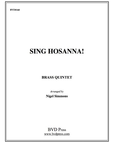 Sing Hosanna! Sheet Music by Traditional | nkoda | Free 7 days trial