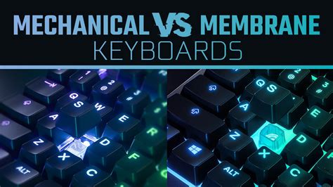 Mechanical vs Membrane Keyboards [A Clear Winner?]