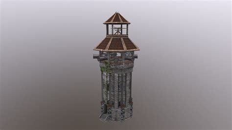 Archer Tower Level 20 3D model | CGTrader