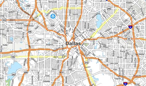 Dallas District Map