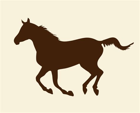 Running Horse Vector - Download Free Vector Art, Stock Graphics & Images