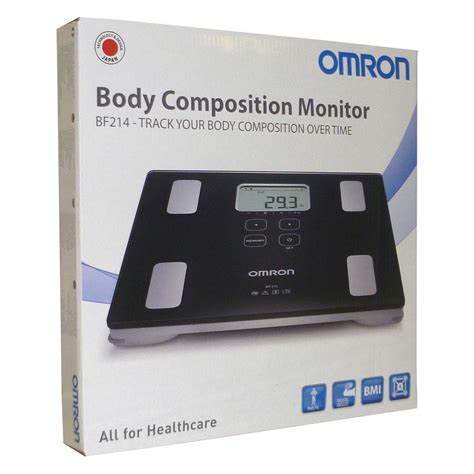 Omron BF214 Body Composition Monitor - Sweatband.com