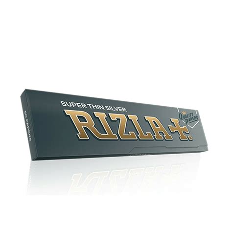 Rizla Regular Original Small Rolling Papers Packs, 50 Box Silver Green ...