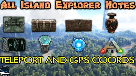 All Island Explorer Note locations in Ark Survival Evolved - YouTube