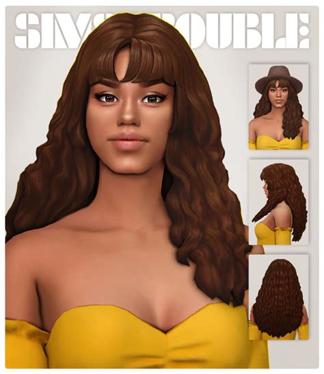 The sims 4 custom content hair - productplm