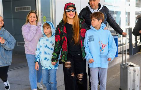 Shakira Spotted With Her 2 Children After Dragging Ex Gerard Pique