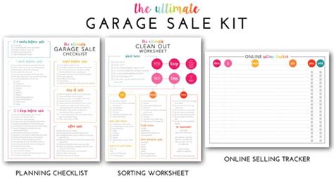 The Ultimate Garage Sale Prep Kit - The Homes I Have Made