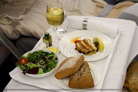 Inflight Meal - Business Class - Emirates - A380-861 - A6-EOP - Dubai ...