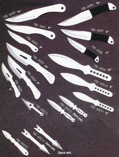 knife pattern | Throwing Knife Template If you don't throw with a ...