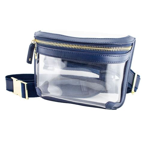 AH | Capri Designs Clear Belt Bag | Alumni Hall