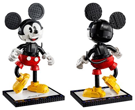 Expansión Detector Para construir lego mickey mouse black and white ...