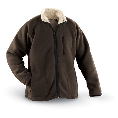 Utility Pro® Sherpa Lined Fleece Jacket - 134413, Insulated Jackets ...