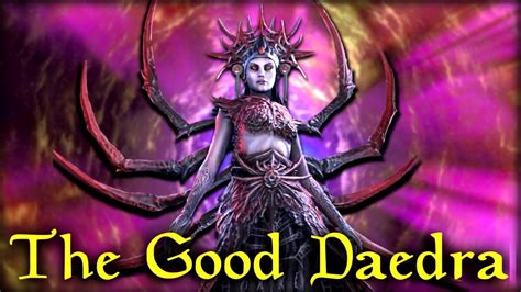 Who are the GOOD Daedra? - The Reclamations - Elder Scrolls Lore - YouTube