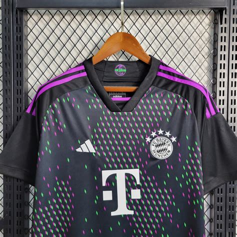 Camisa Bayern Munich Away 23/24 s/n° Torcedor Adidas Masculina - Preto