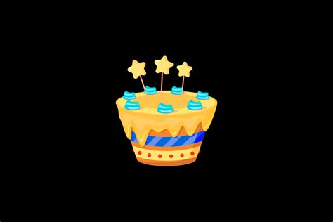 Happy Birthday Cake Icon Graphic by centingunikstudio · Creative Fabrica