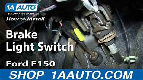 How To Replace Brake Light Switch 2004-08 Ford F150 | 1A Auto