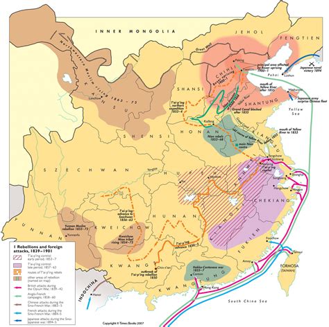 First Opium War Map