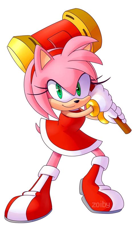 Amy Rose by Zoiby on DeviantArt | Amy rose, Amy, Sonic the hedgehog