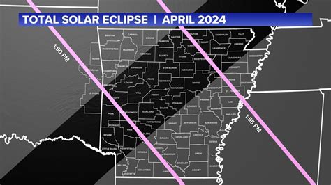 Where should you watch the 2024 total solar eclipse in Arkansas ...