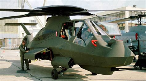 AЬапdoпed RAH-66 Comanche stealth helicopter