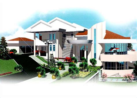 Mansion Floor Plan for Ghana, Liberia & All Africa Countries