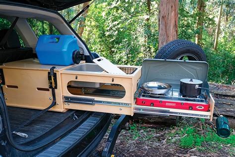 This Pull-Out Kitchen Turns Almost Any SUV into a Great Car Camper ...