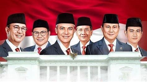 SURVEI TERBARU Elektabilitas Capres-Cawapres Jelang Debat Pilpres 2024 ...