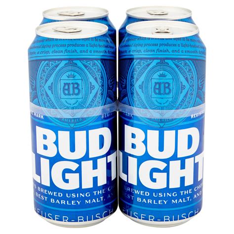 Bud Light Lager Beer Cans 4 x 440ml | Beer, Cider & Ales | Iceland Foods