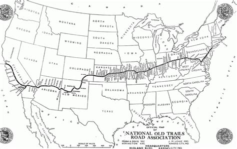 Map Of Us Route 40 - Printable Map Of The US